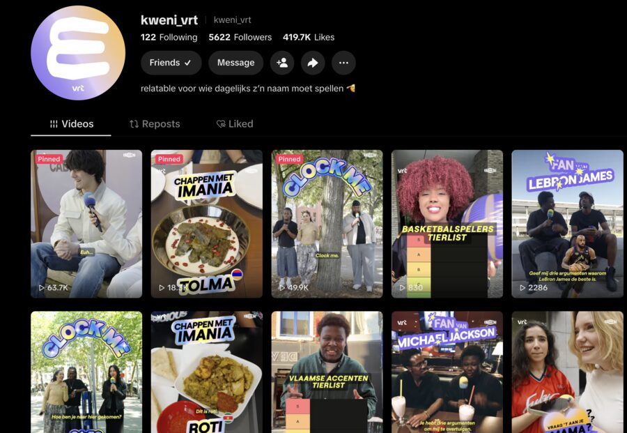 KWENI · VRT — Community-first platform